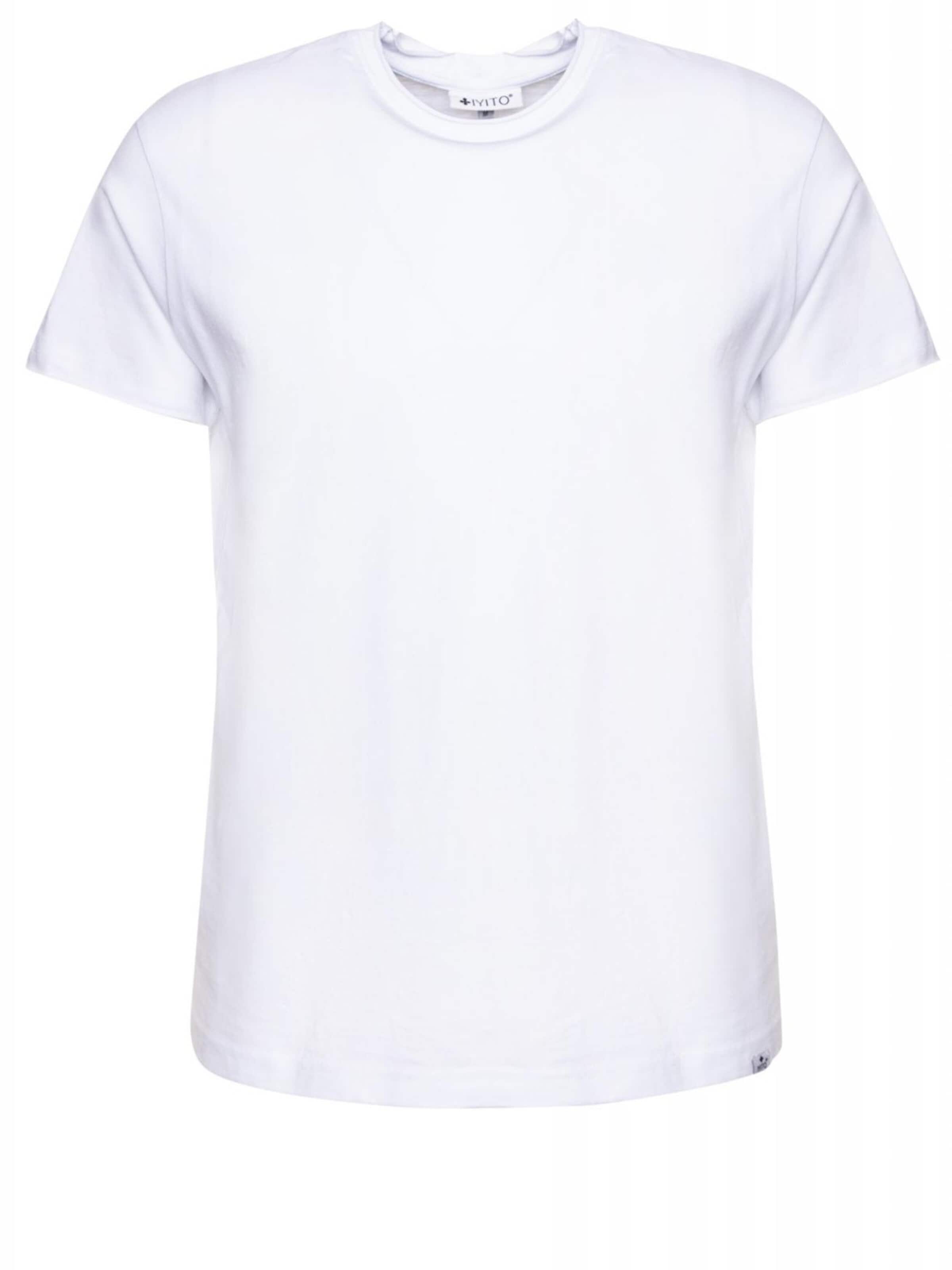 IYITO Shirt 'IYAdam'‌‌‌ in Weiß: Vorderseite