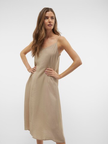 VERO MODA Kleid 'JOSIE' in Beige: predná strana