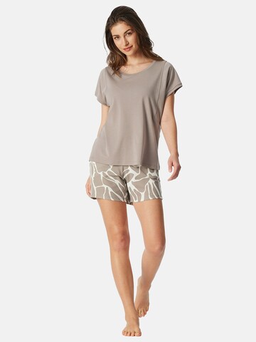 SCHIESSER Shorty in Beige: front