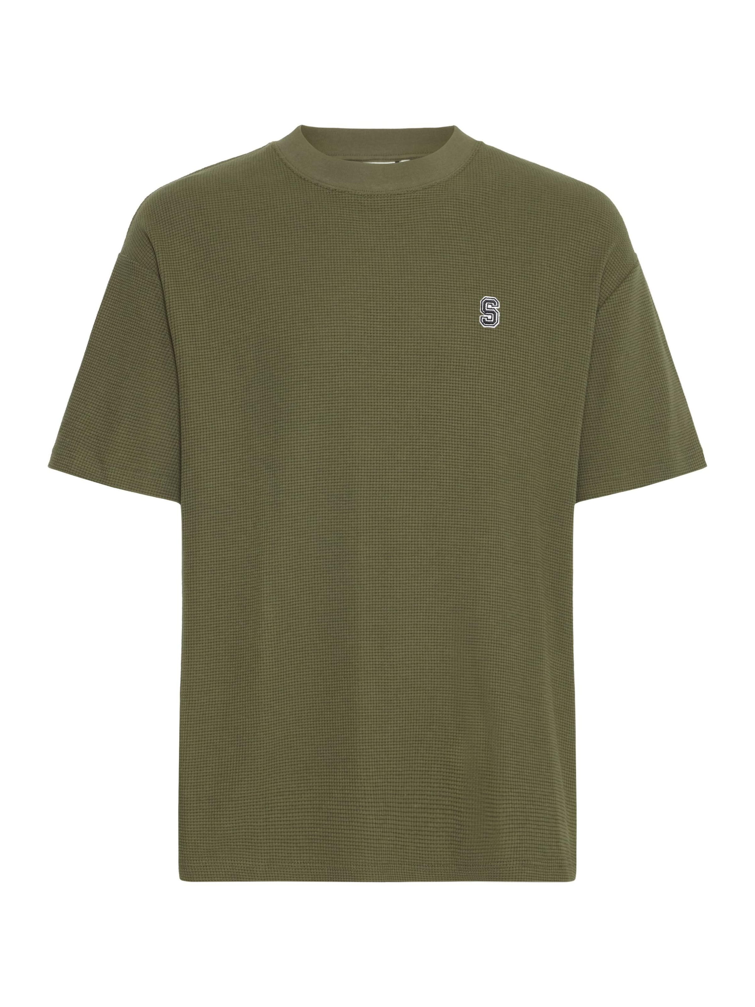 !Solid - Camisa ' SDRAUL ' em verde: frente