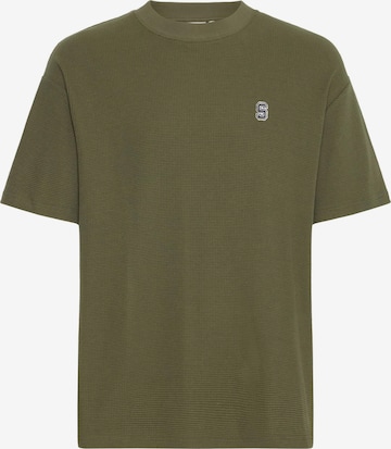 Maglietta ' SDRAUL ' di !Solid in verde: frontale