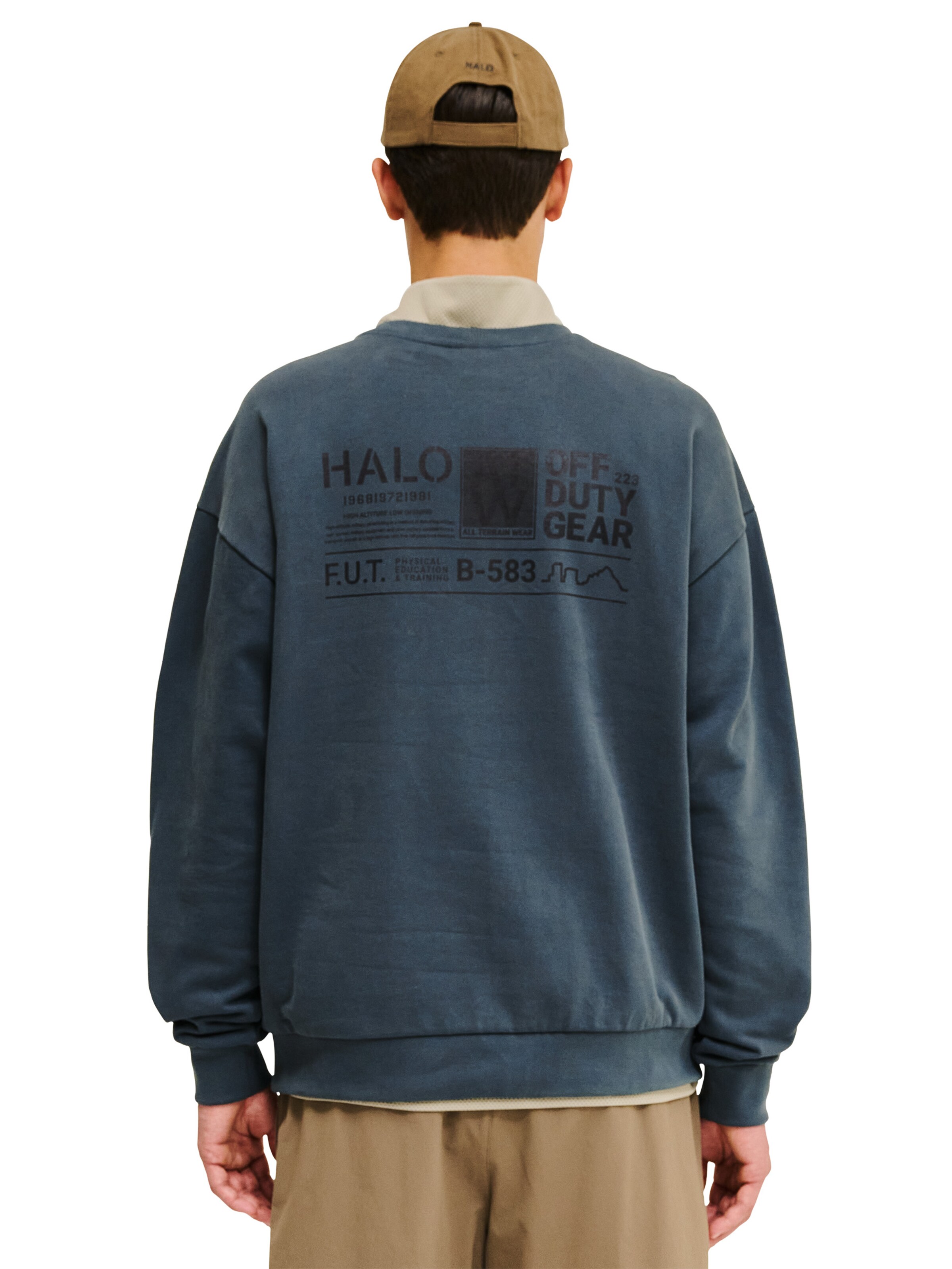 HALO Sweatshirt in Blauw
