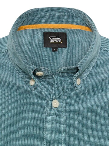 CAMEL ACTIVE Regular fit Button Up Shirt in Blue