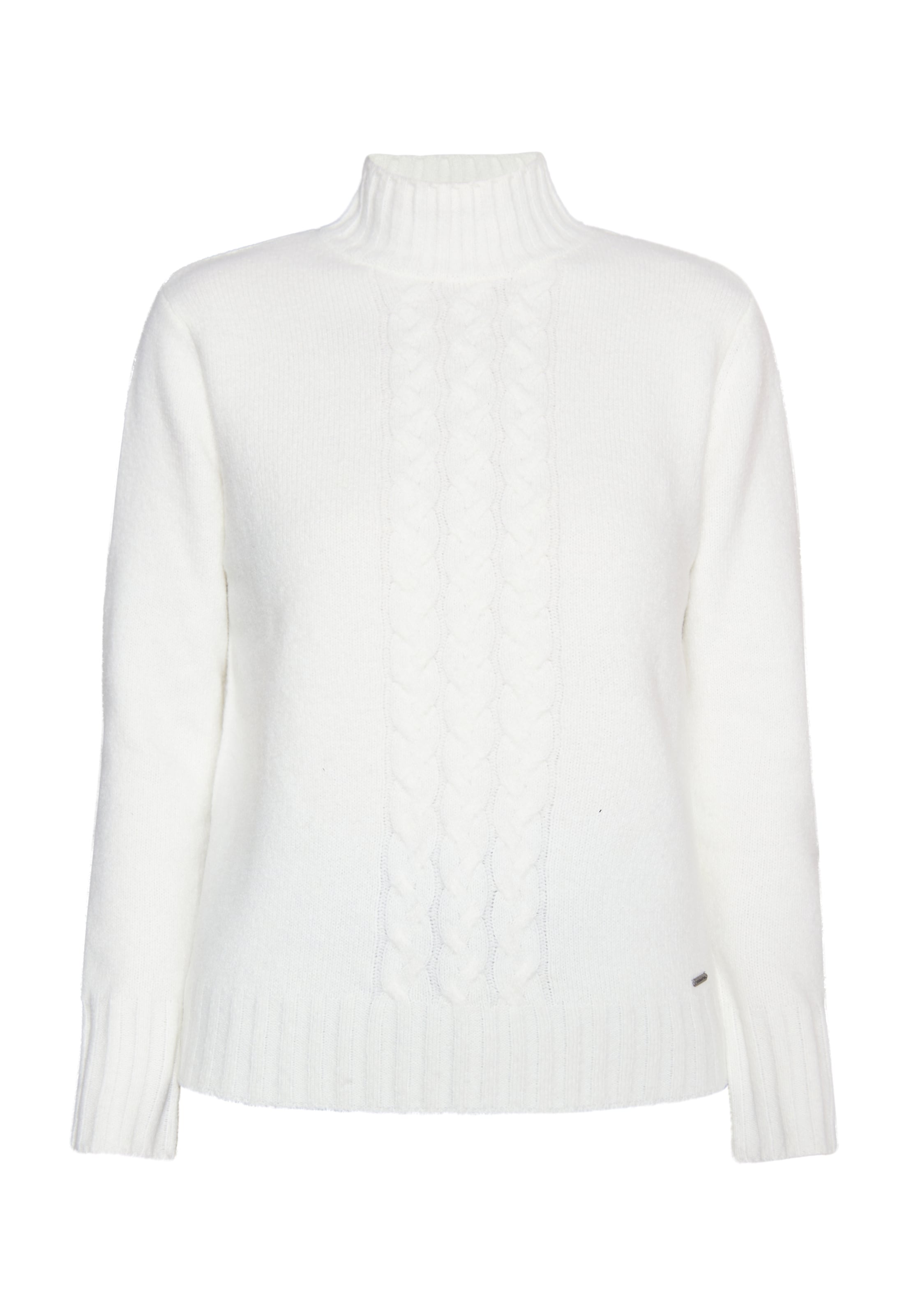 DreiMaster Vintage Trui in Wit: voorkant