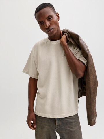 Felpa 'JJEARCHIVE' di JACK & JONES in beige