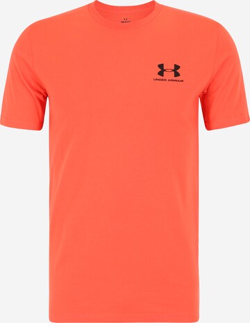 Maglia funzionale di UNDER ARMOUR in rosso: frontale