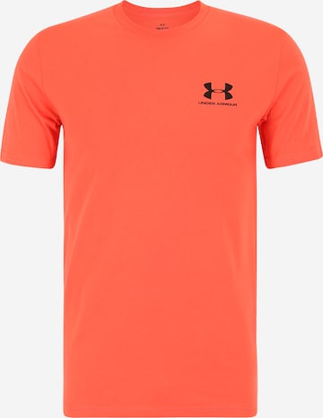 UNDER ARMOUR Funkčné tričko - Červená: predná strana