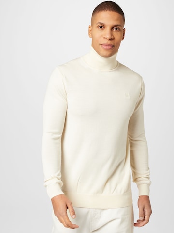 G-Star RAW Пуловер в бяло: отпред