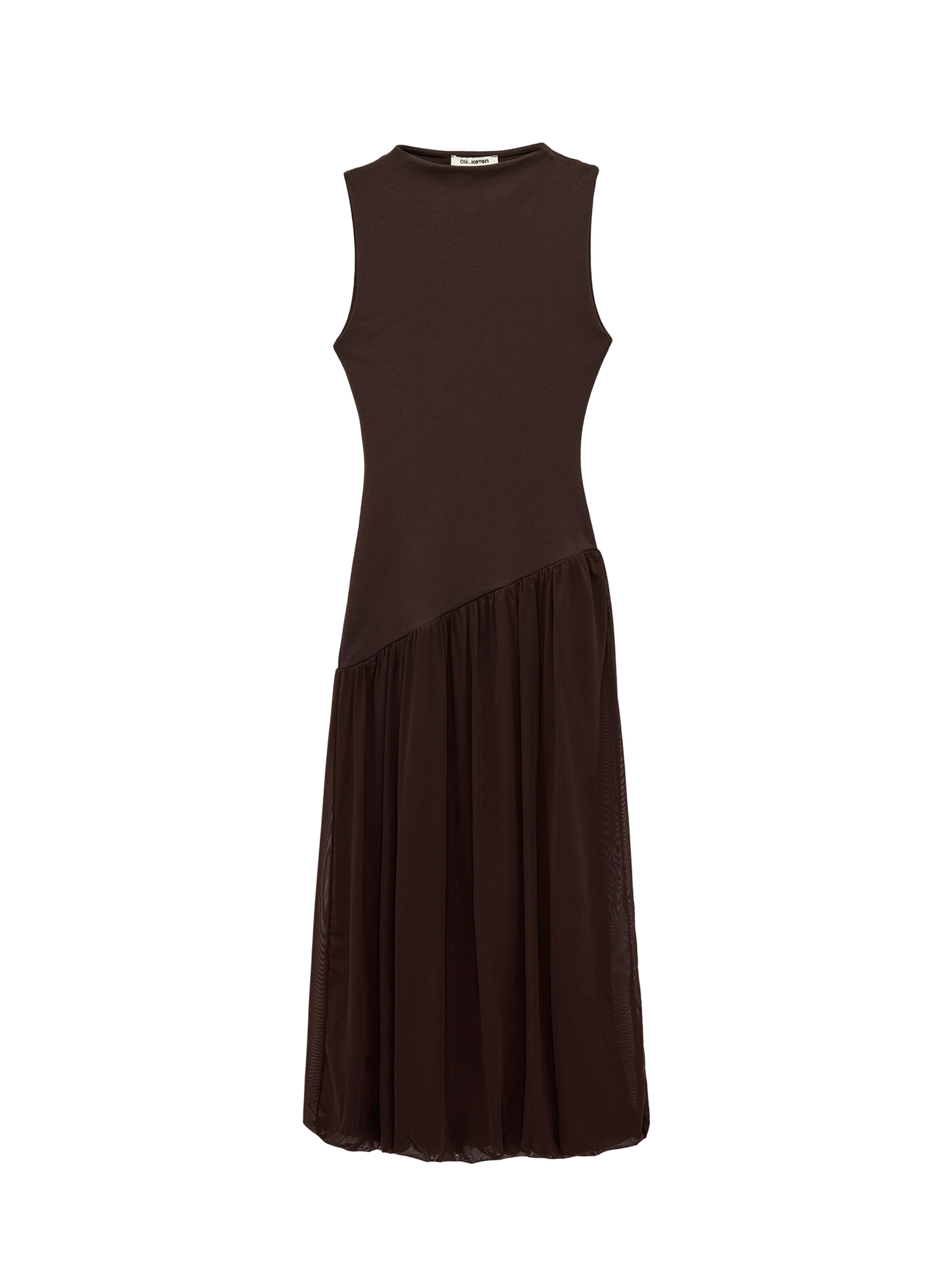 Koton Dress in Brown: front
