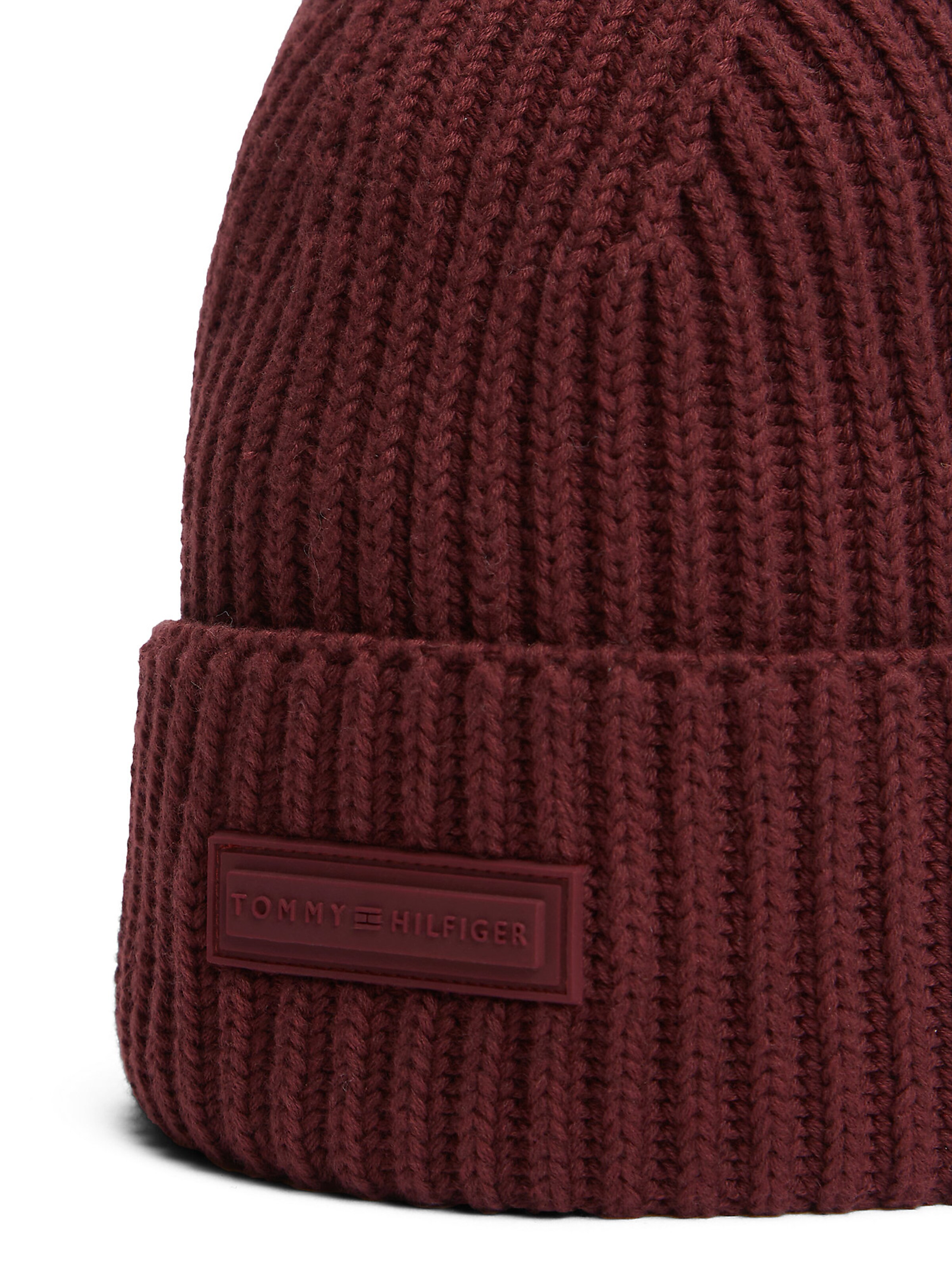 TOMMY HILFIGER Beanie in Brown