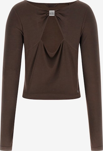 ruda GUESS Marškinėliai 'MILENA': priekis