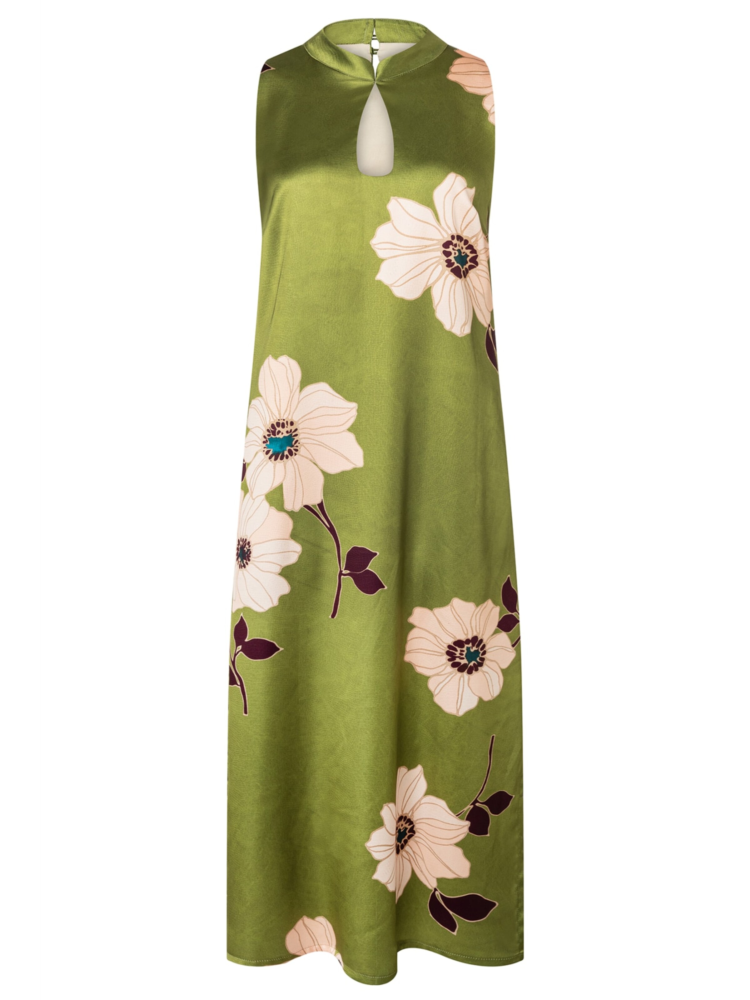 Ana Alcazar Jurk 'Delis' in Groen: voorkant