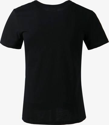 Athlecia Performance Shirt 'KATTY W Slub Tee' in Black