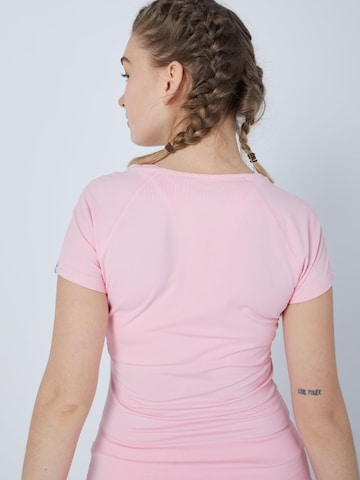 SPORTKIND Performance shirt 'Capsleeve' in Pink