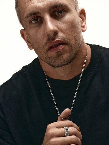 REYTEL Necklace 'ANCHOR WEAVE' in Silver