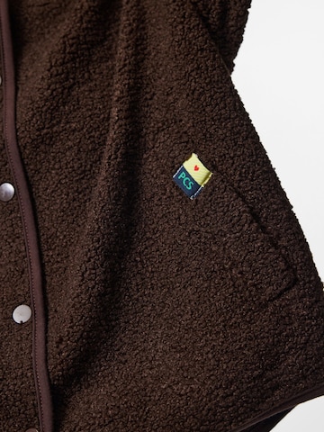 Veste mi-saison 'KATTY' PIECES en marron