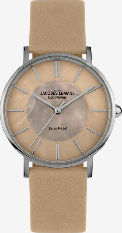 Jacques Lemans Analog Watch in Beige: front