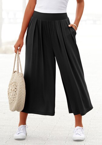 LASCANA Loose fit Pants in Black: front
