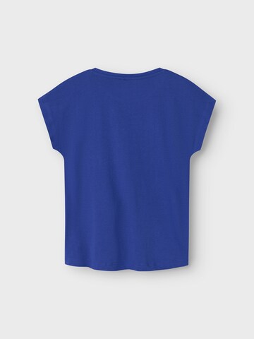 NAME IT T-shirt 'VIOLET' i blå
