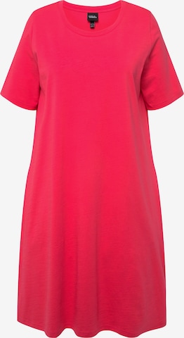 Robe Ulla Popken en rose : devant