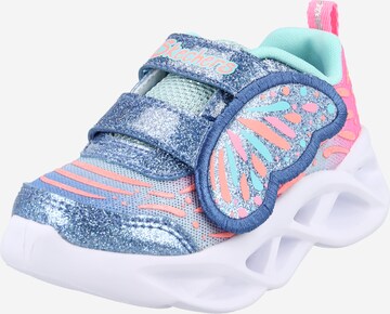 Baskets SKECHERS en bleu : devant