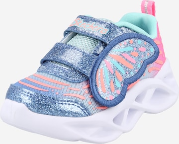 Baskets SKECHERS en bleu : devant