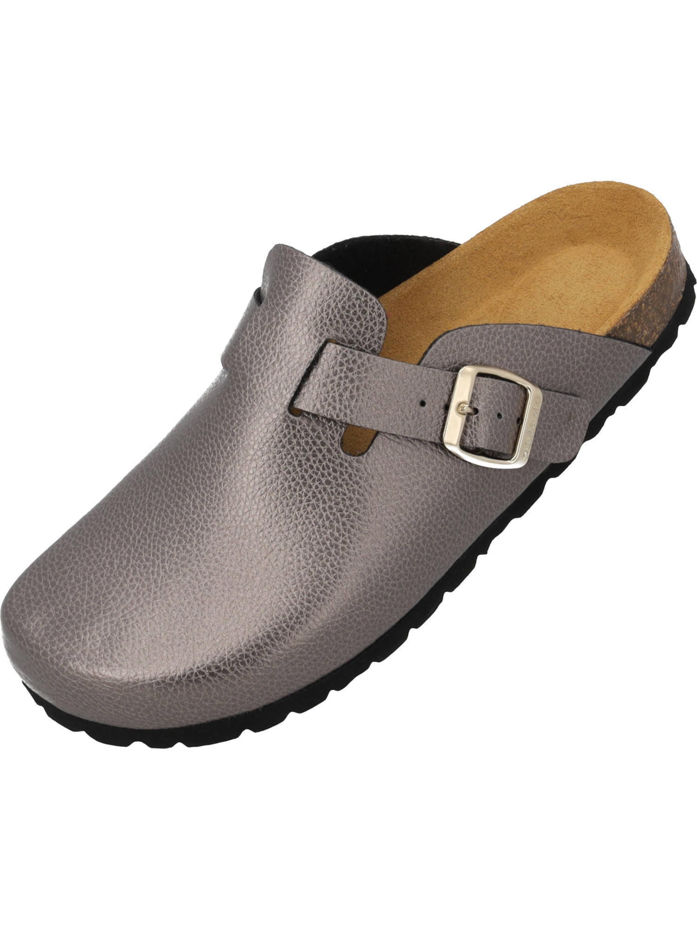 Palado Clogs 'Kiel' in Grey: front