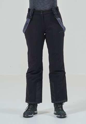 Whistler Regular Sports trousers 'Yarra' in Black: front
