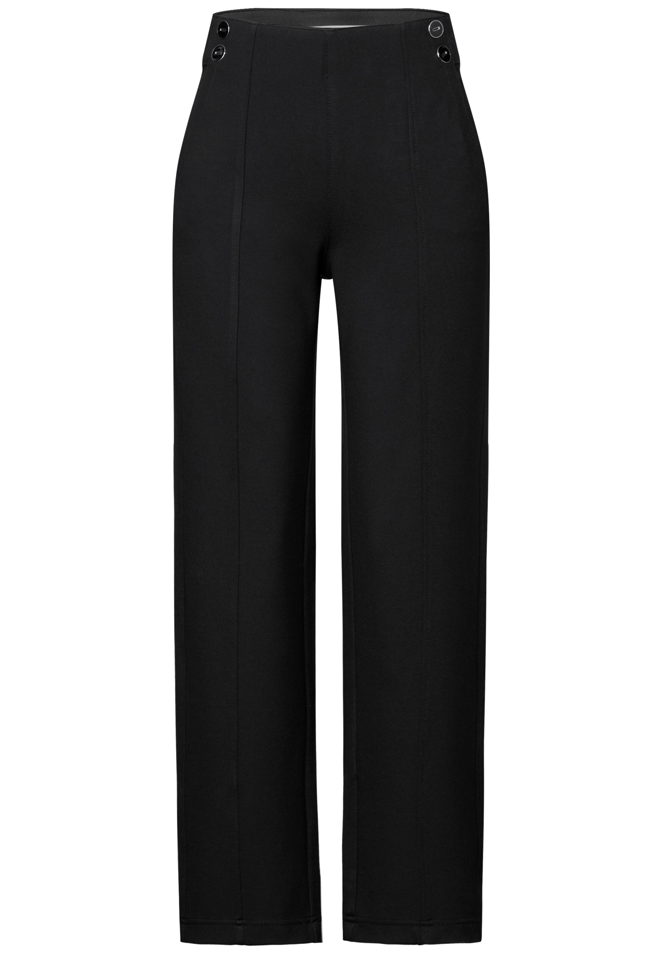 Street One Studio Regular Pants in Black: front