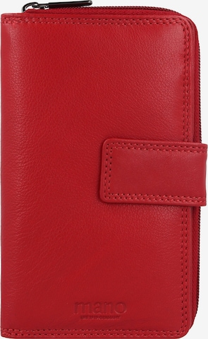 mano Wallet 'Donna Giulia' in Red: front