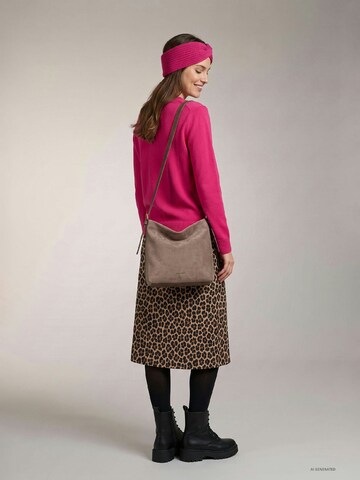 Emily & Noah Shoulder Bag ' E&N Laren ' in Brown: front