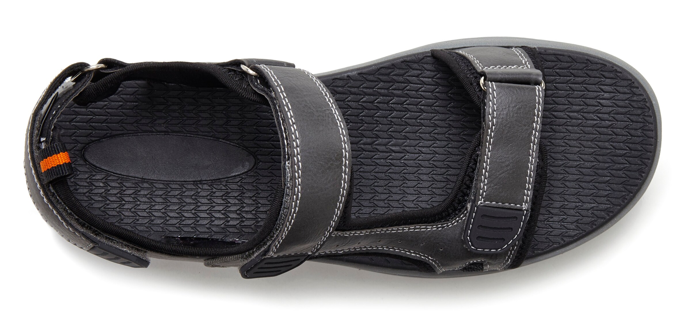 Authentic Le Jogger Hiking Sandals in Black