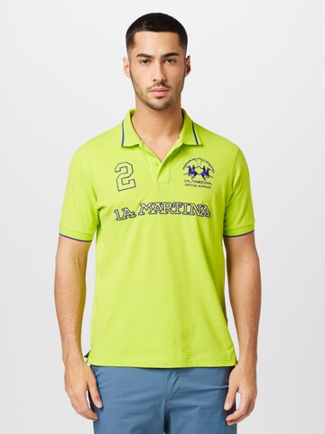 La Martina T-shirt i grön: framsida