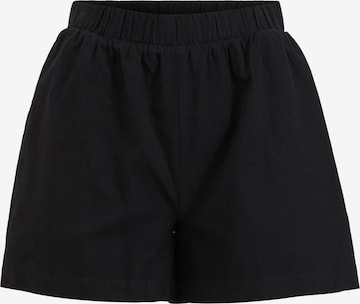 VILA - regular Pantalón en negro: frente