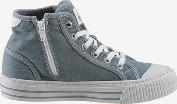 MUSTANG High-Top Sneakers in Blue