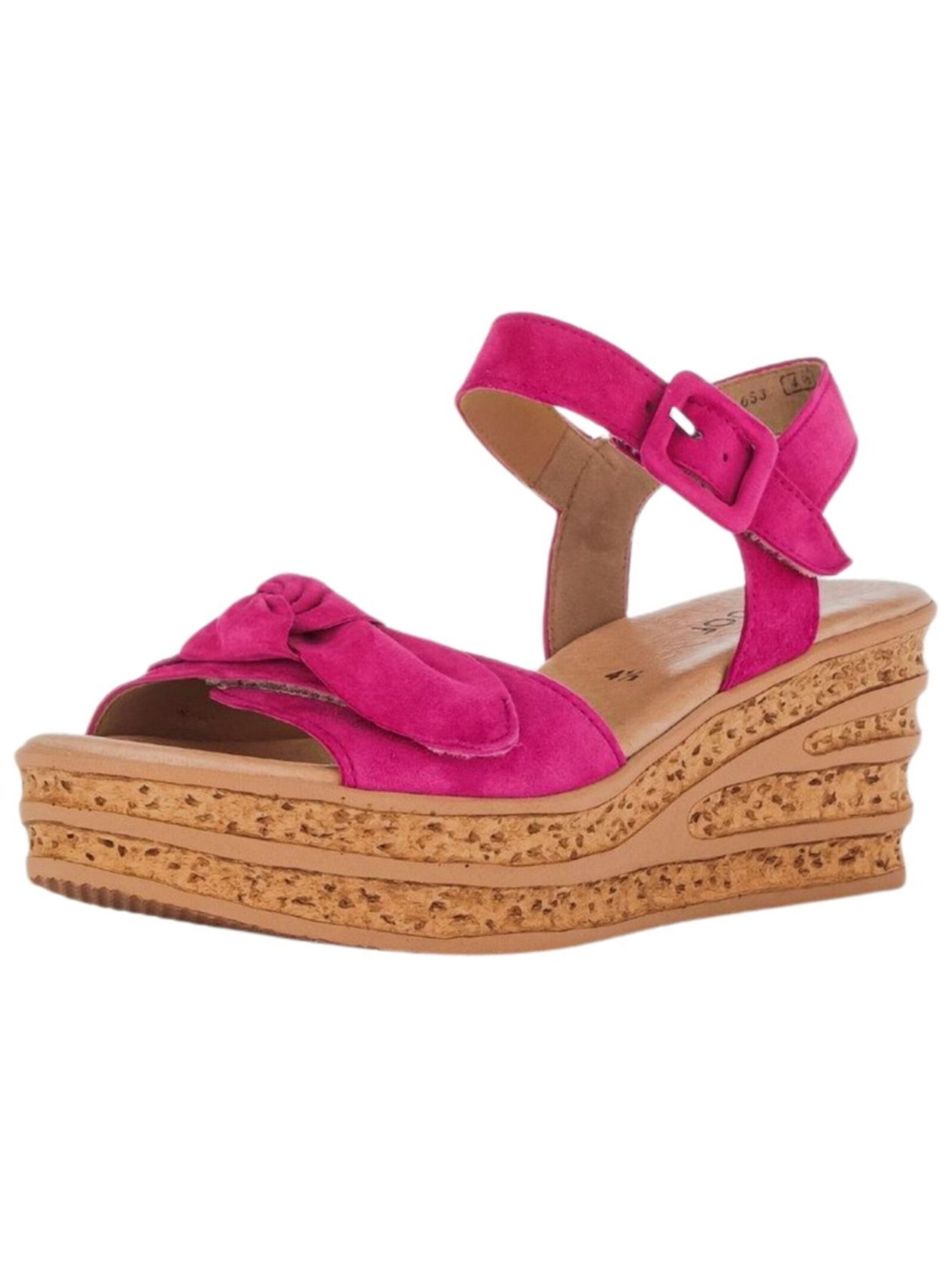 GABOR Sandaal in Roze: voorkant
