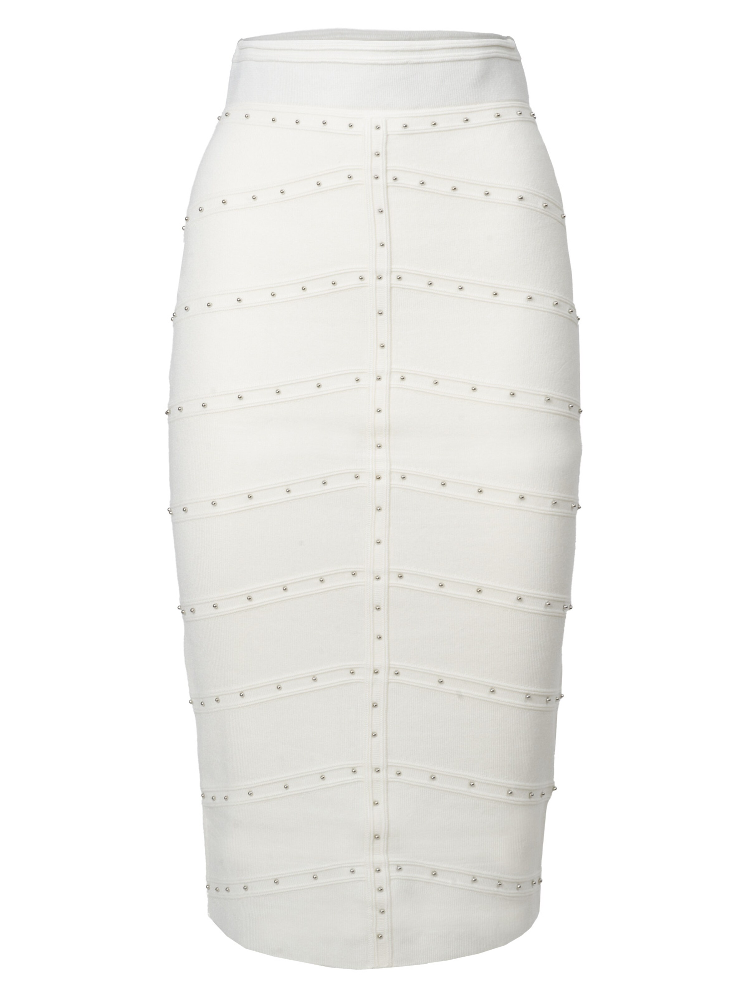 balta Influencer Sijonas: priekis