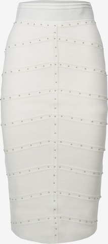 balta Influencer Sijonas: priekis