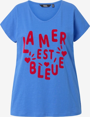 Ulla Popken Shirt in Blue: front