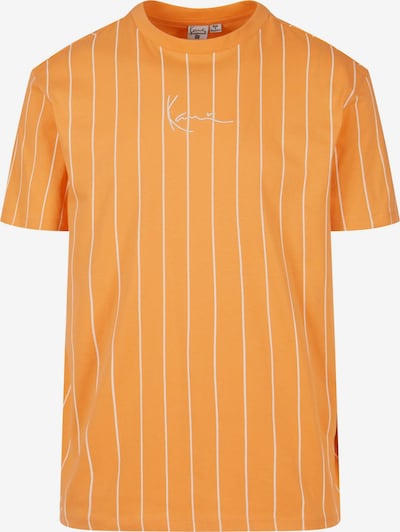Karl Kani T-shirt en orange clair / blanc cassé, Vue avec produit