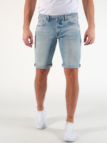 Miracle of Denim Shorts 'Thomas' in Blau: front