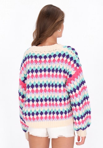 MYMO Knit cardigan in Beige