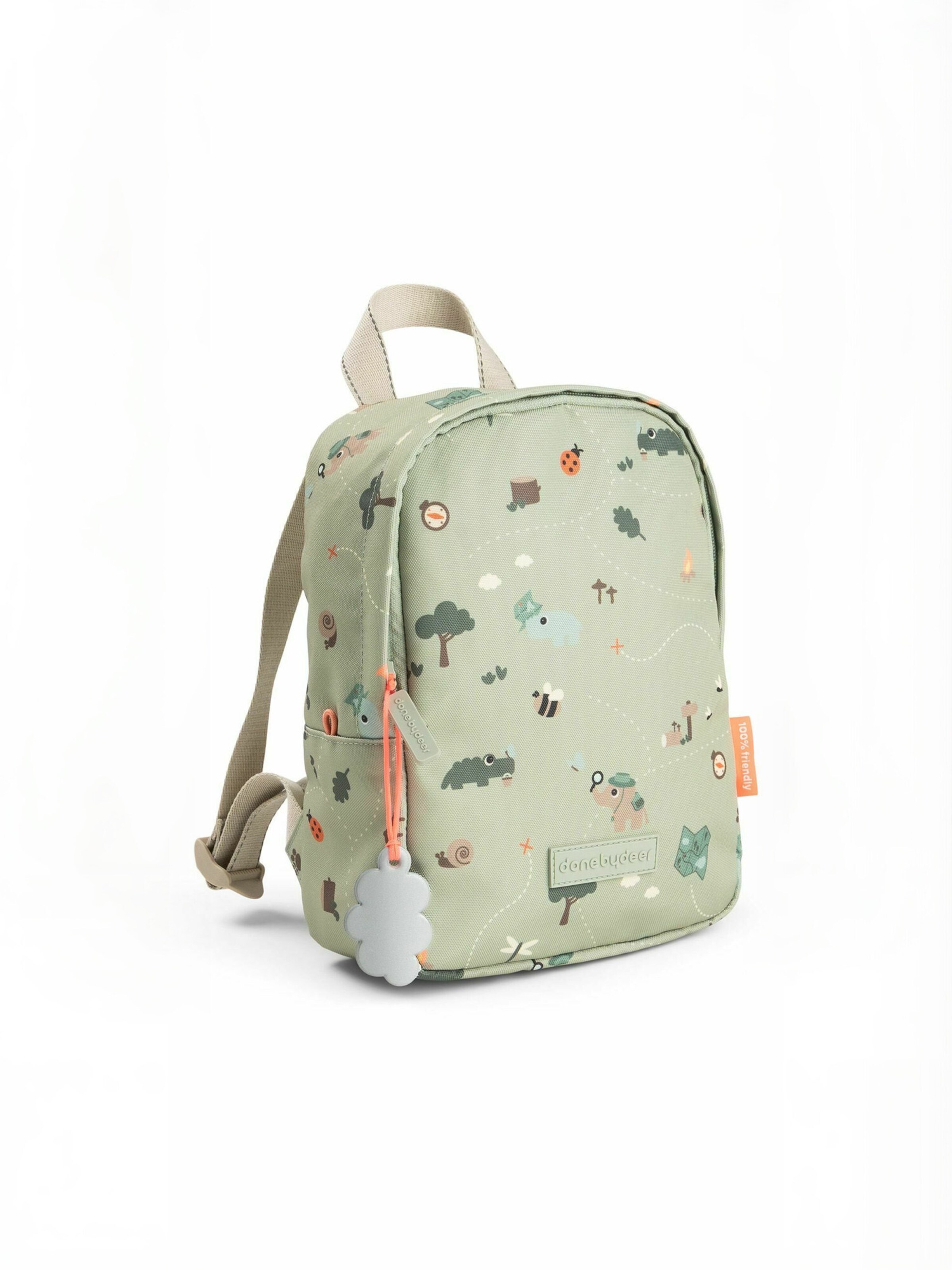 Done by Deer Taske ' Tiny trails ' i grøn: forside