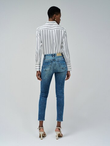 Skinny Jean Salsa Jeans en bleu