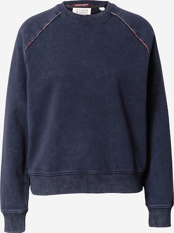 zils SCOTCH & SODA Sportisks džemperis: no priekšpuses