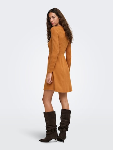 ONLY - Vestido en marrón
