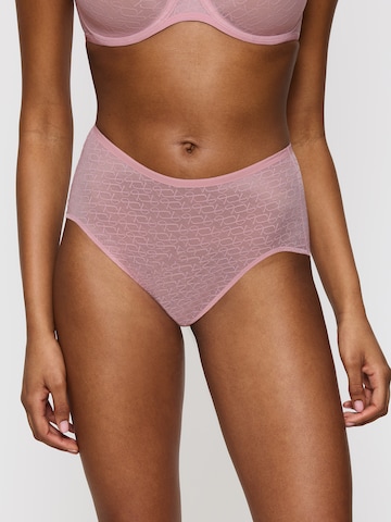 Slip ' Red Label Triumph Signature Sheer ' TRIUMPH en rose : devant