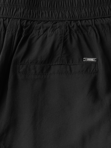 CECIL Loosefit Broek 'Chelsea' in Zwart