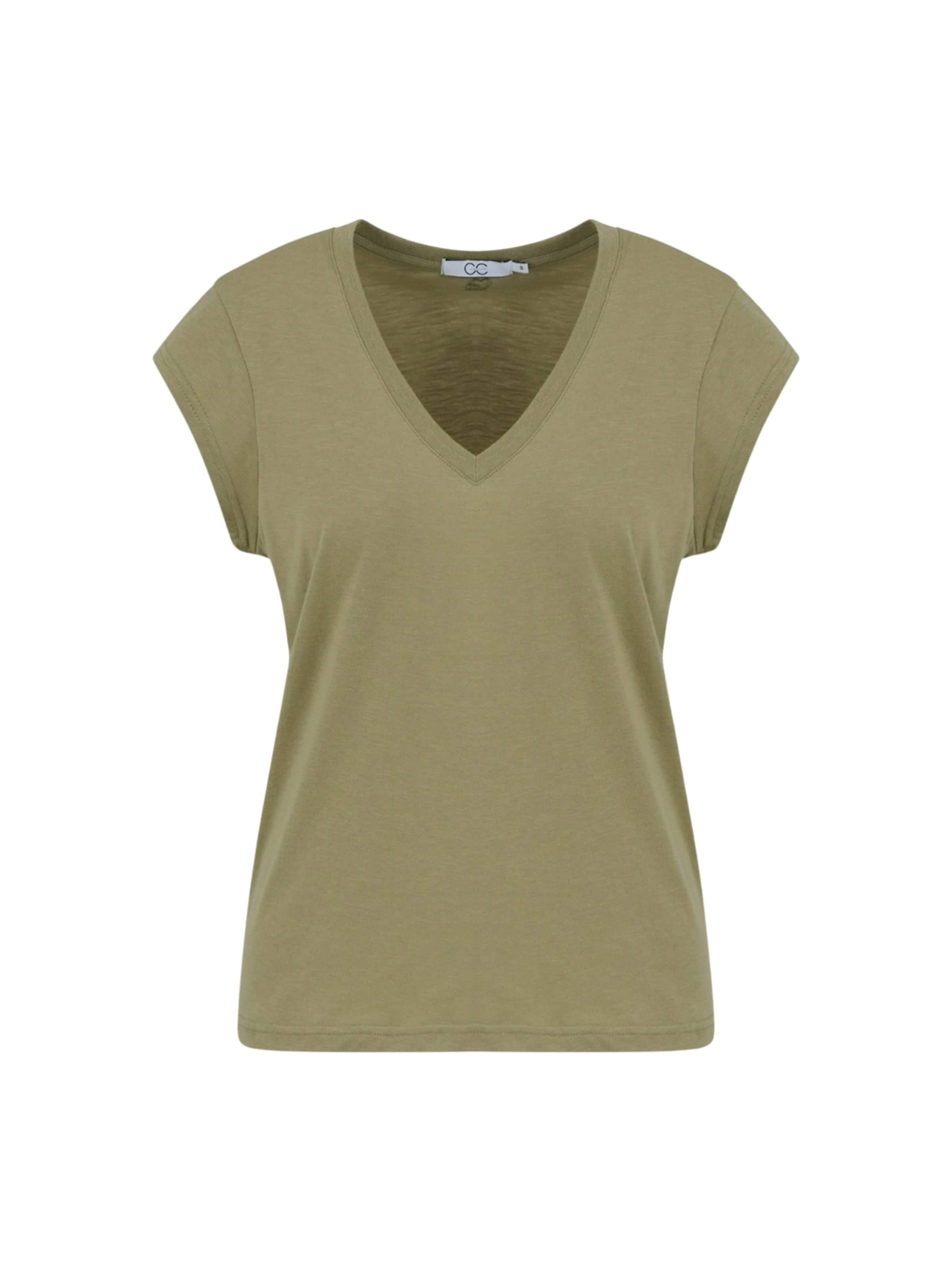 Coster Copenhagen Top ' CC ' w kolorze zielony: przód