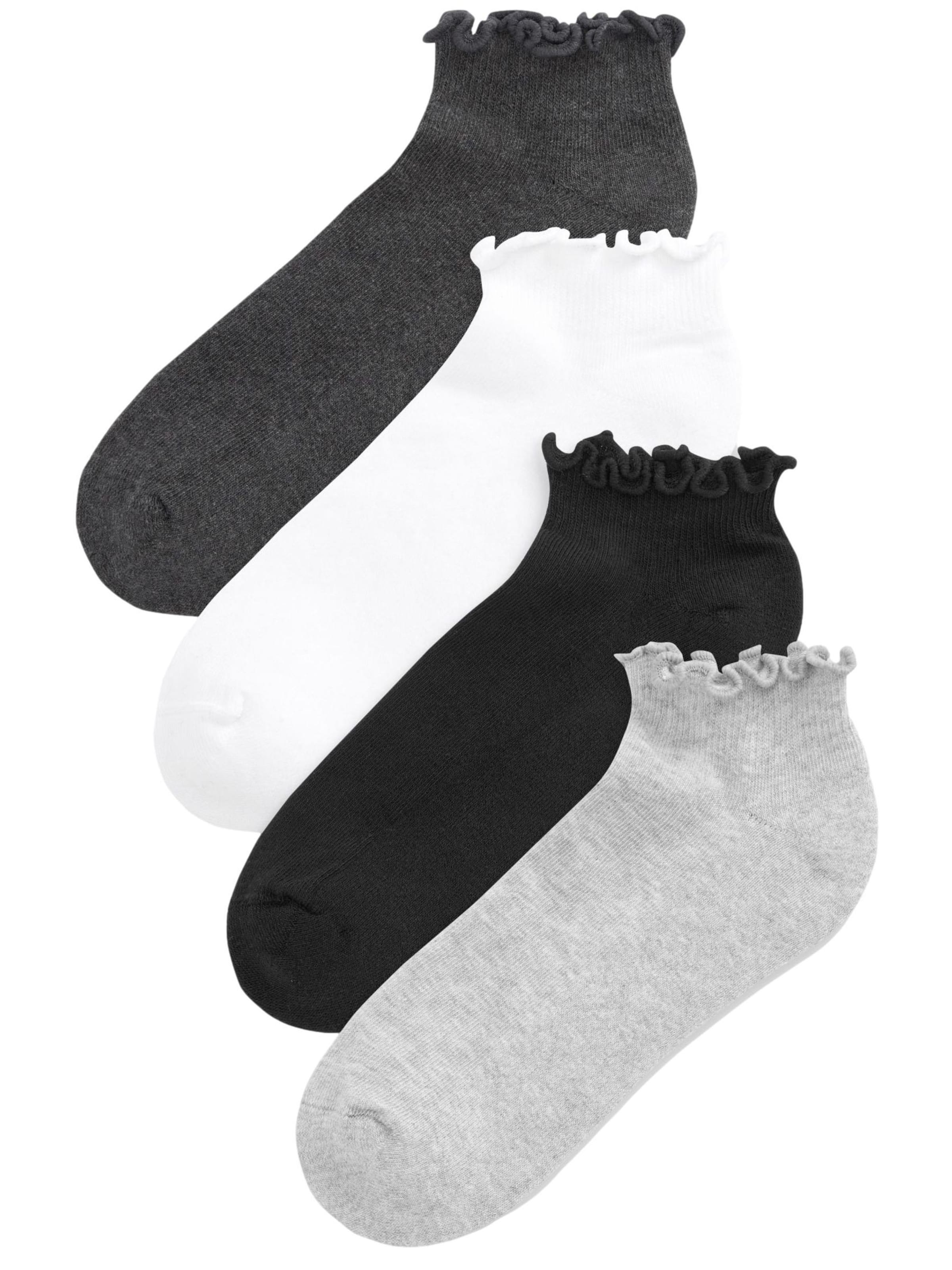 Chaussettes Next en noir : devant